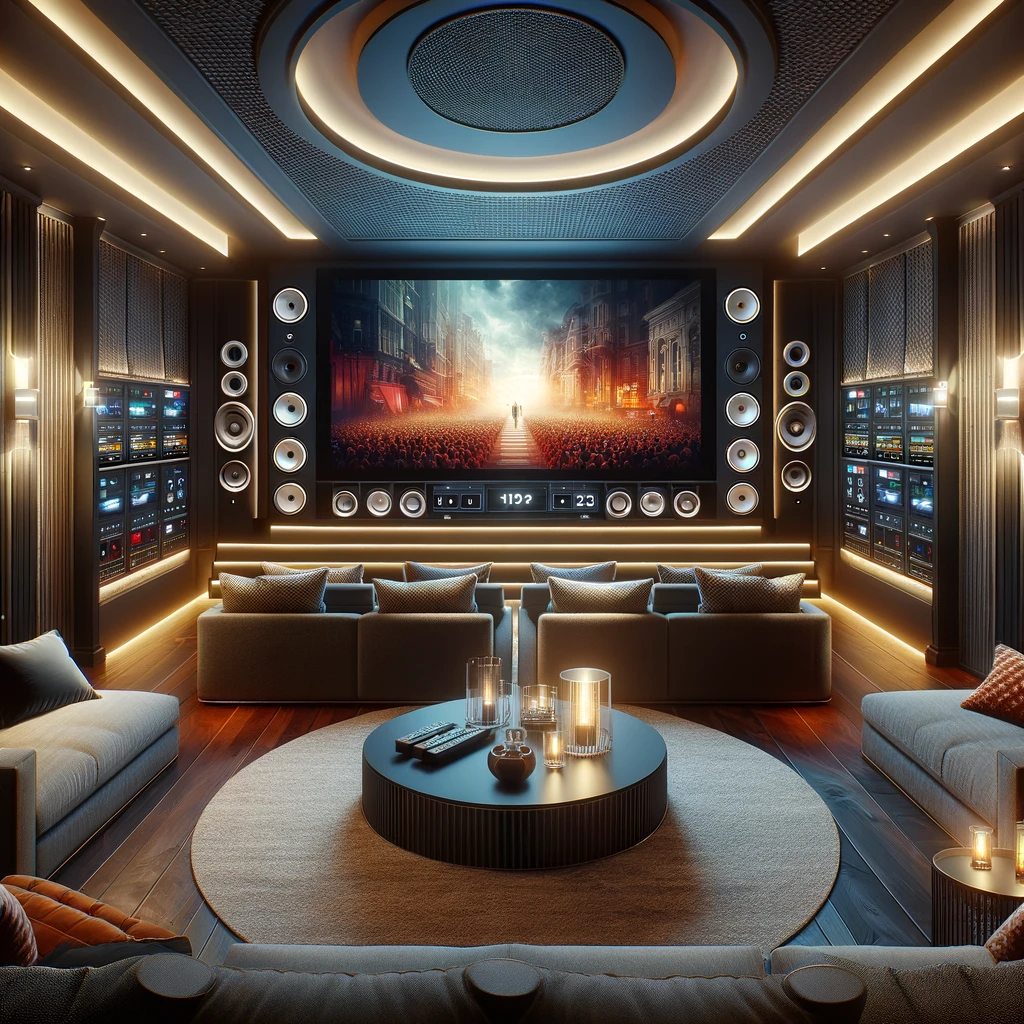 Contemporary Design Ideas To Enhance Your Luxury Home II  Home theater  room design, Cinema room design, Home cinema room